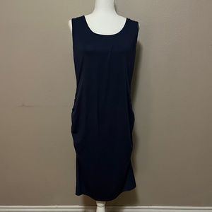 Navy Maternity Dress XL